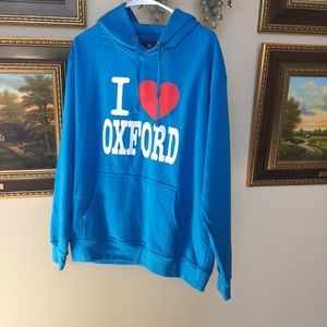 I Heart Love OXFORD Varsity Collection Hoodie